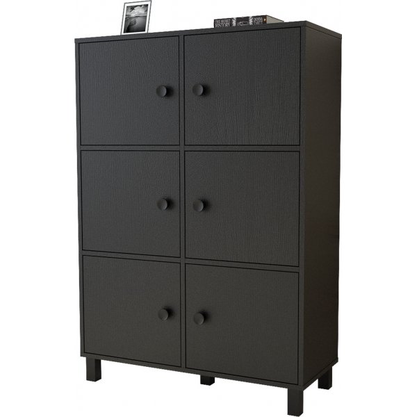 Vilamo kaappi 48 - Musta Vilamo kaappi 48 - Musta