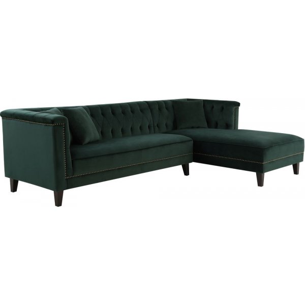 Sohva ja divaani vihreällä samettilla - Bellas Sohva ja divaani vihreällä samettilla - Bellas