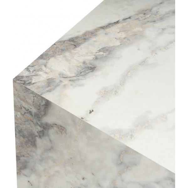 Cubo sivupöytäsetti - Valkoinen marmori Cubo sivupöytäsetti - Valkoinen marmori