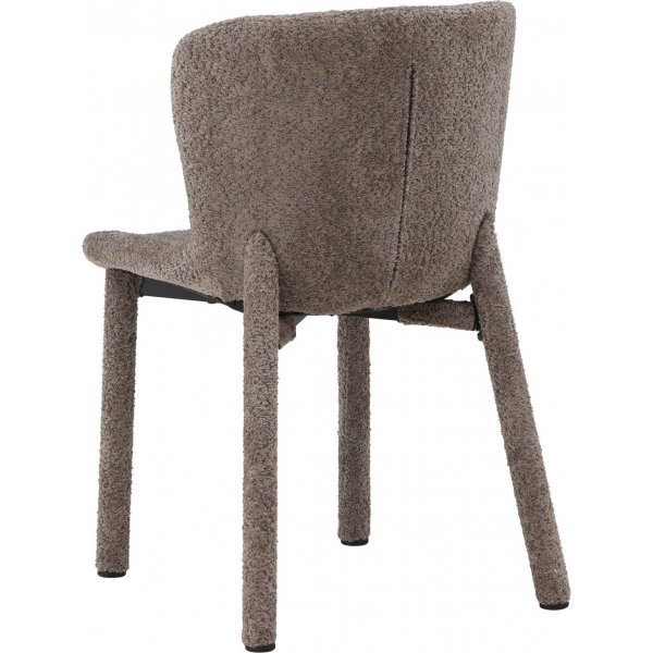 Astoria ruokapöydän tuoli - Brown bouclé Astoria ruokapöydän tuoli - Brown bouclé