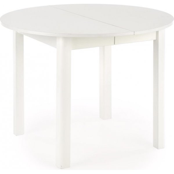 Ruokapyt valkoinen, jatkettava, 102-142 cm + Huonekalujen tekstiilien puhdistus