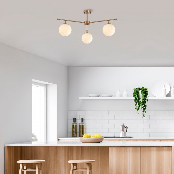 Atlas kattovalaisin 10260 - Vintage/valkoinen Atlas kattovalaisin 10260 - Vintage/valkoinen