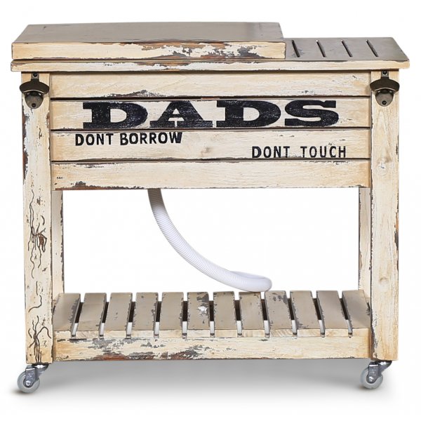 Tarjoiluvaunu pesualtaalla - Puu Tarjoiluvaunu pesualtaalla - Puu