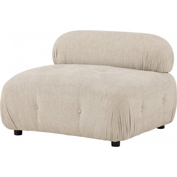 Mika sohvamoduuli - beige/kromi Mika sohvamoduuli - beige/kromi