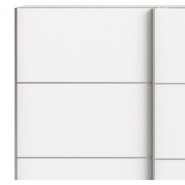 Verona vaatekaappi - valkoinen