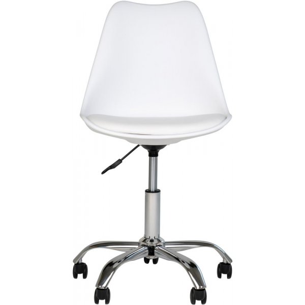 Stavanger Ty�tuoli - Valkoinen/kromi