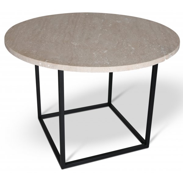 Dexter pyöreä ruokapöytä travertiinia Ø105 cm Dexter pyöreä ruokapöytä travertiinia Ø105 cm