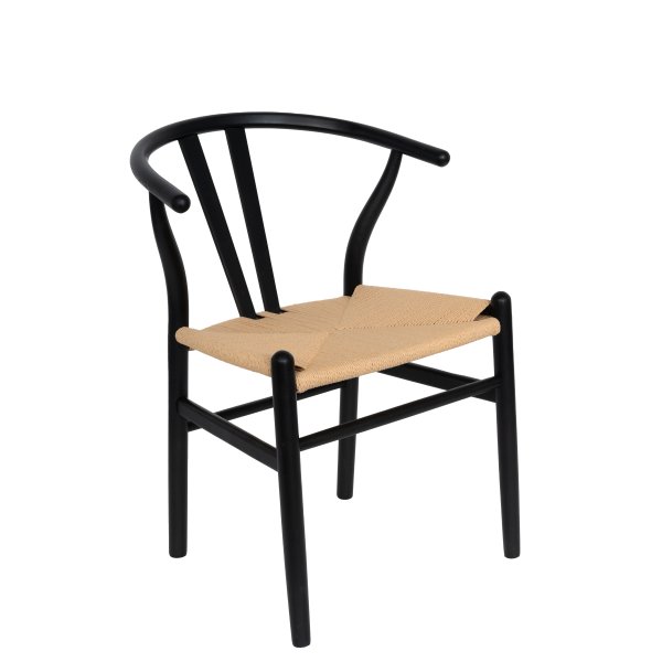 Brandon-nojatuoli - Musta, k�ysiistuin