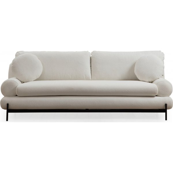 Livorno 3-istuttava sohva - valkoinen Livorno 3-istuttava sohva - valkoinen