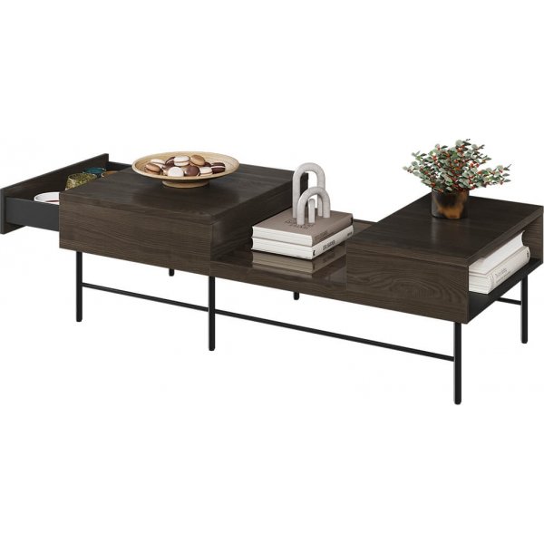 Piedmont sohvapöytä - Portland tuhka/musta Piedmont sohvapöytä - Portland tuhka/musta