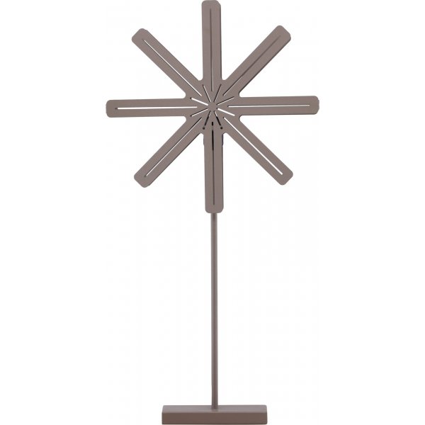 Säfsen Advent Star -lattiavalaisin - Musta/Mocca Säfsen Advent Star -lattiavalaisin - Musta/Mocca