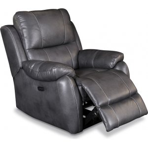 Enjoy Hollywood, sähköinen recliner-nojatuoli - Harmaa eco-nahka Enjoy Hollywood, sähköinen recliner-nojatuoli - Harmaa eco-nahka