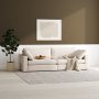 Moby 4-istuttava sohva 266 cm - Beige sohva