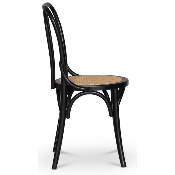 Sintorp ruokailuryhmä, pyöreä ruokapöytä Ø115 cm sis. 4 sarjaa mustia taivutettuja tuoleja - Betoni (laminaatti) + Huonekalujen jalat Sintorp ruokailuryhmä, pyöreä ruokapöytä Ø115 cm sis. 4 sarjaa mustia taivutettuja tuoleja - Betoni (laminaatti) + Huonekalujen jalat