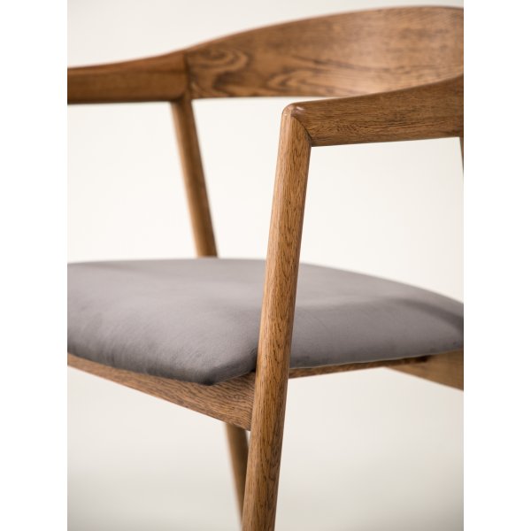 Långön ruokapöydän tuoli - tammi/harmaa Långön ruokapöydän tuoli - tammi/harmaa