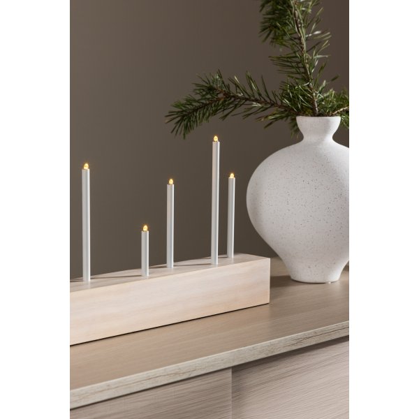 Kungsberget pöytävalaisin - Whitewash Kungsberget pöytävalaisin - Whitewash