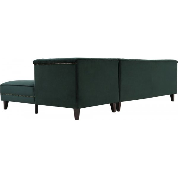 Sohva ja divaani vihreällä samettilla - Bellas Sohva ja divaani vihreällä samettilla - Bellas