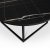 Sintorp pyre sohvapyt 90 cm - Musta marmori (Exclusive laminaatti) + Huonekalujen hoitosarja tekstiileille