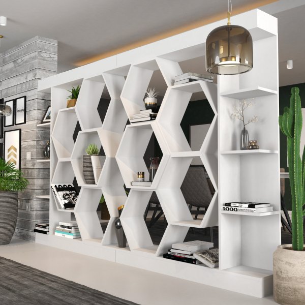 Sueno kirjahylly - valkoinen Sueno kirjahylly - valkoinen