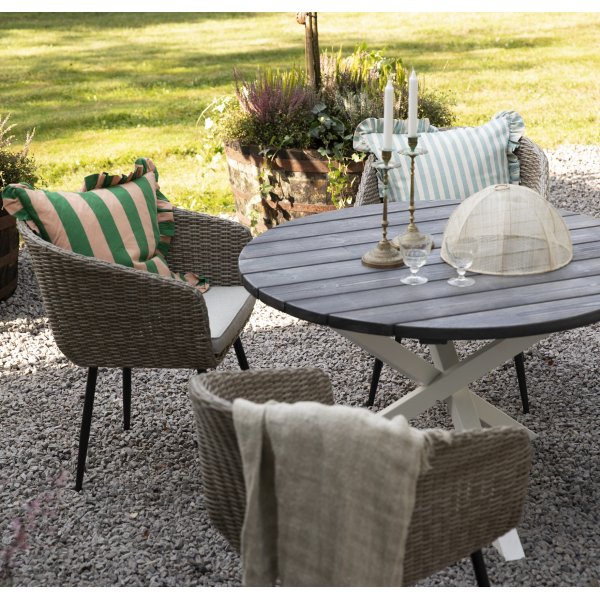 Puutarhatuoli - Asteri | luonnonvärinen keinotekoinen rottinki Puutarhatuoli - Asteri | luonnonvärinen keinotekoinen rottinki