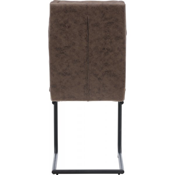 Zizo ruokapöydän tuoli - musta/ruskea Zizo ruokapöydän tuoli - musta/ruskea