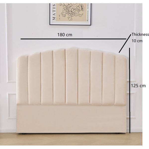 S�ngyn p��ty kaari beige 180 x 125 cm - Laholm