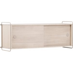 Paris-seinäkaappi 48 x 122 cm - Beige/Whitewash Paris-seinäkaappi 48 x 122 cm - Beige/Whitewash