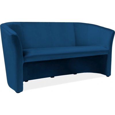 Charity 3-istuttava sohva - Blue velvet