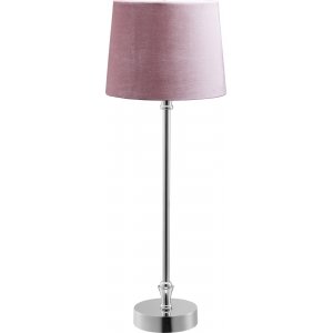 Liam pöytävalaisin - Pinkki/kromi - 59 cm Liam pöytävalaisin - Pinkki/kromi - 59 cm