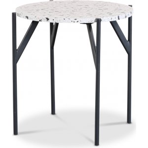 Terrazzo sivupöytä Ø50 cm - Terrazzo Cosmos & musta AIR-metallirunko Terrazzo sivupöytä Ø50 cm - Terrazzo Cosmos & musta AIR-metallirunko