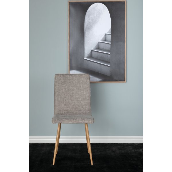 Sirocco Luxury ruokatuoli - vaaleanharmaa Sirocco Luxury ruokatuoli - vaaleanharmaa