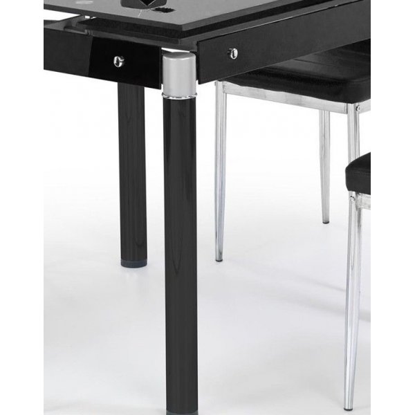 Ulosvedettävä pöytä Jazmin - Musta Ulosvedettävä pöytä Jazmin - Musta
