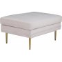 Savanna pouf - beige vakosametti