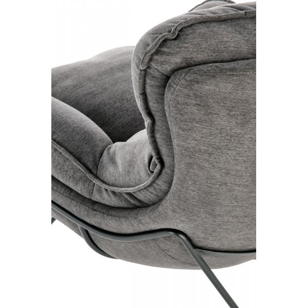 Gereon nojatuoli - harmaa