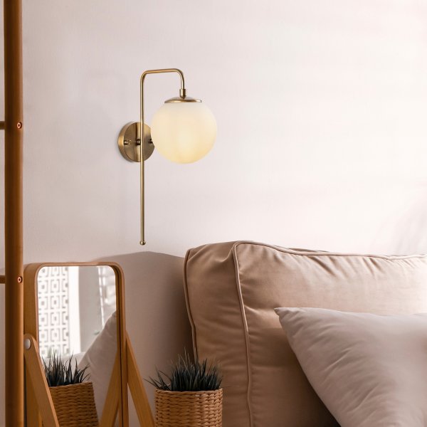 Viran seinvalaisin 10925 - Vintage/valkoinen