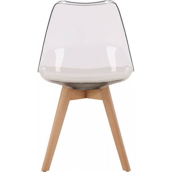 Edvin ruokapydn tuoli - Valkoinen/koivu