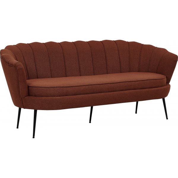 Ballini 3-istuttava sohva - punainen Ballini 3-istuttava sohva - punainen