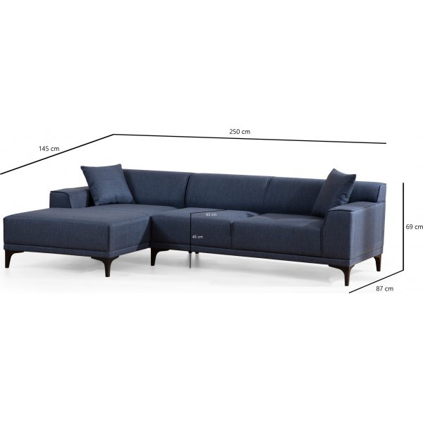 Petra divaani sohva - sininen Petra divaani sohva - sininen