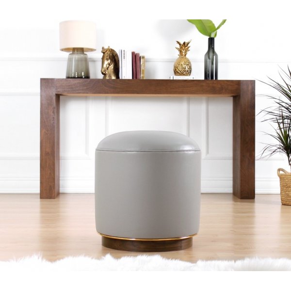 Milotte Pouf - harmaa Milotte Pouf - harmaa