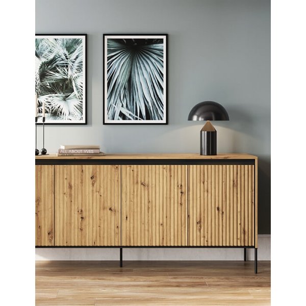 Trend senkki L193 cm - Artisan tammi/musta Trend senkki L193 cm - Artisan tammi/musta