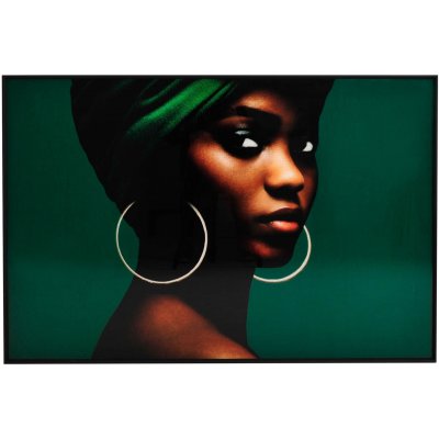 Lasimaalaus - Green Obsession - 120x80 cm