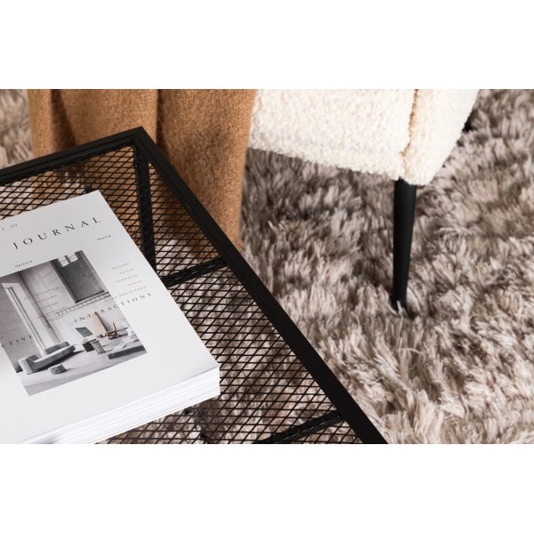 Netz sohvapöytä 80 x 80 cm - Musta Netz sohvapöytä 80 x 80 cm - Musta