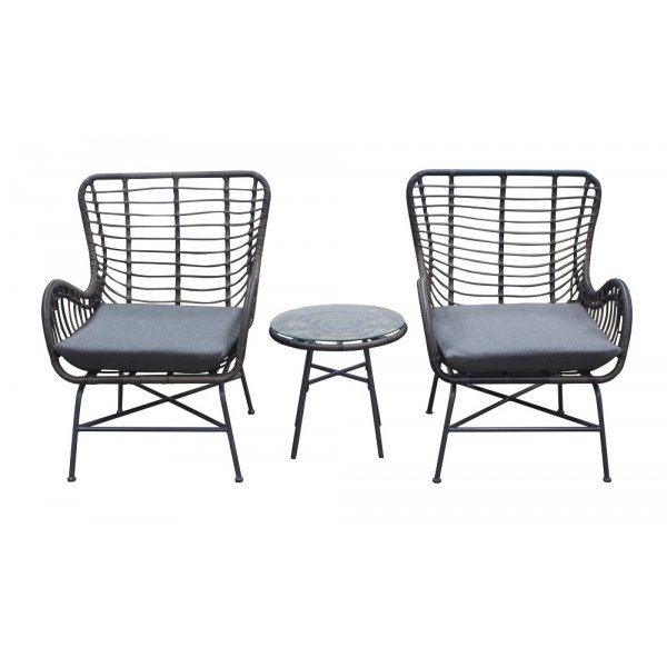 Draget Outdoor -huonekaluryhm tydellisen tyynyineen