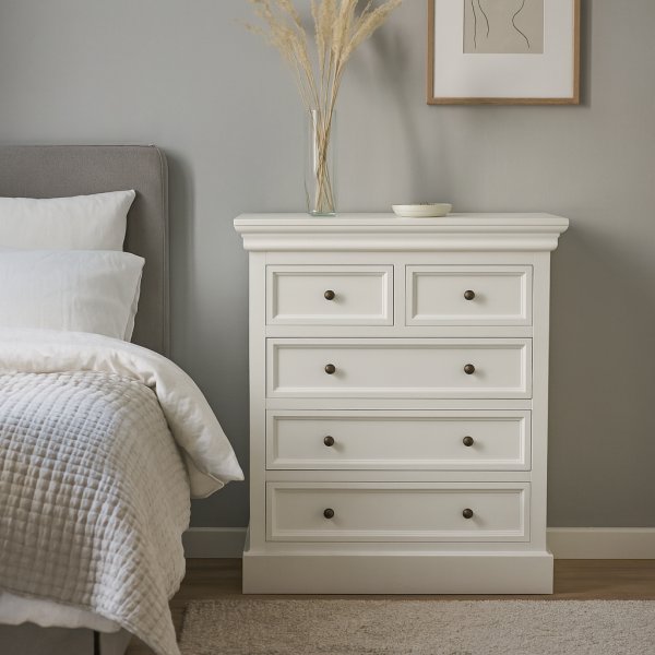 Bristol-lipasto, valkoinen + Huonekalujen jalat Bristol-lipasto, valkoinen + Huonekalujen jalat