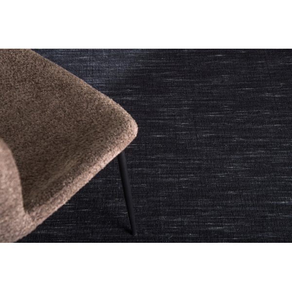 Elton flatwoven villamatto - musta Elton flatwoven villamatto - musta