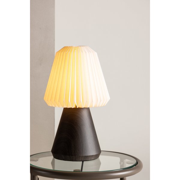 Fj�llen p�yt�valaisin - p�hkin�/valkoinen