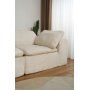 Modulaarinen sohva 320 cm beige samettia - Vera