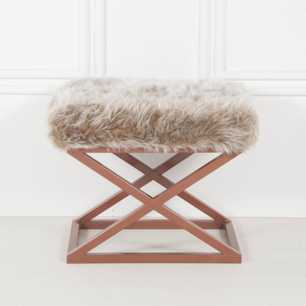 Capraz Pehmopouf - Kupari/beige Capraz Pehmopouf - Kupari/beige