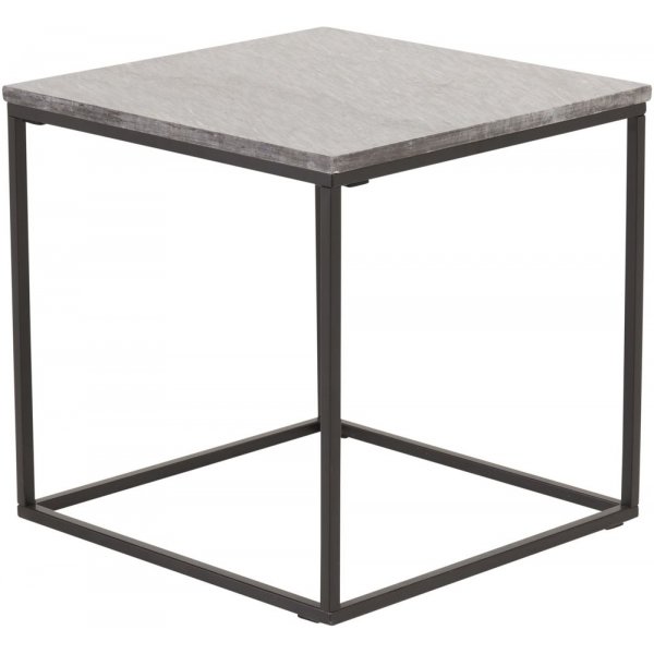 Kvarnbacken sivup�yt� 50 x 50 cm - Musta/harmaa