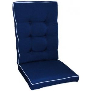 Erinomainen XL-tyyny asentotuoliin ja riippumatolle - Sininen